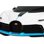 Elektrické autíčko Bugatti Divo nelakované - biele